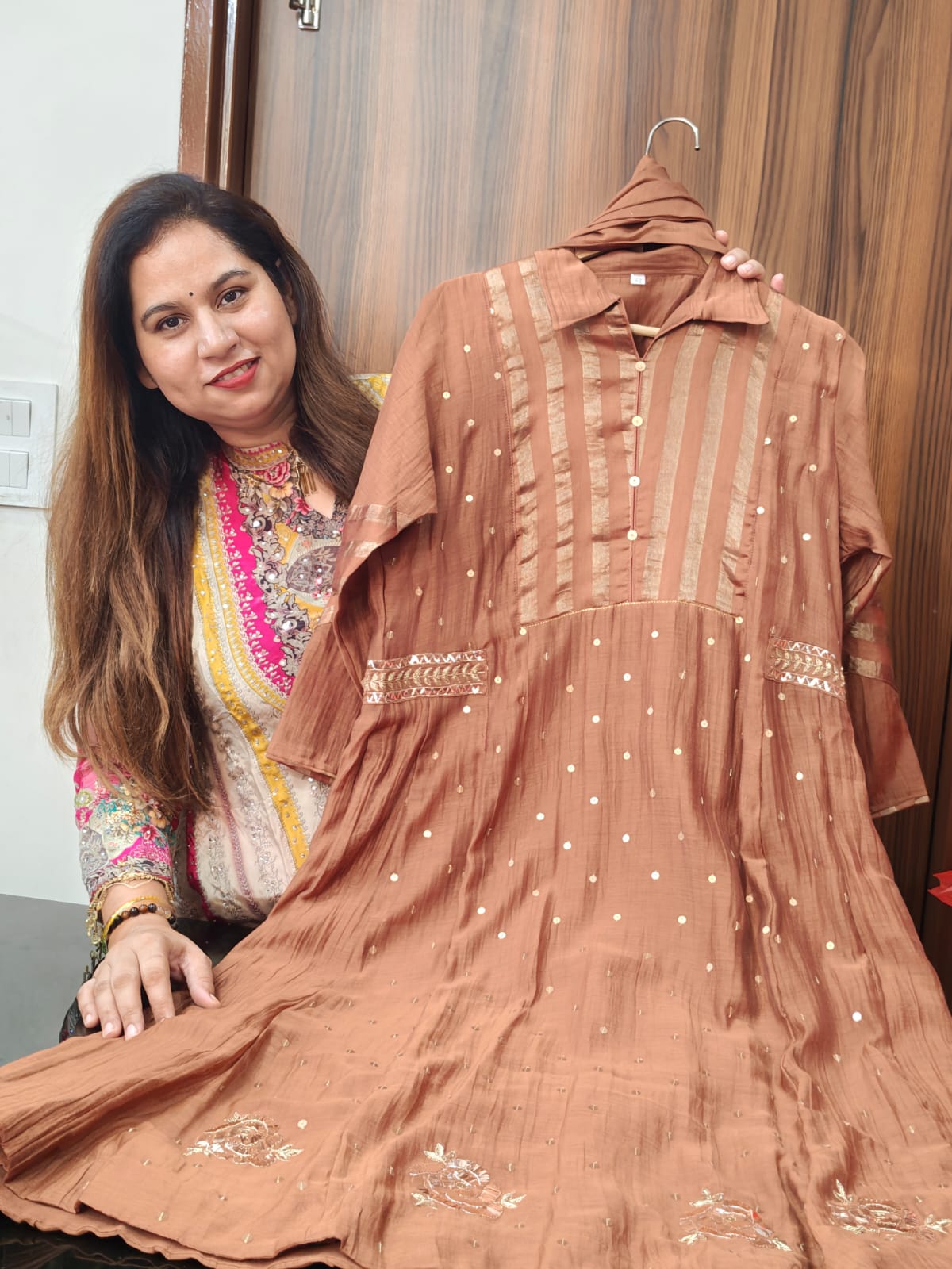 Inaaya pure mul chanderi suit set (INCP 120)