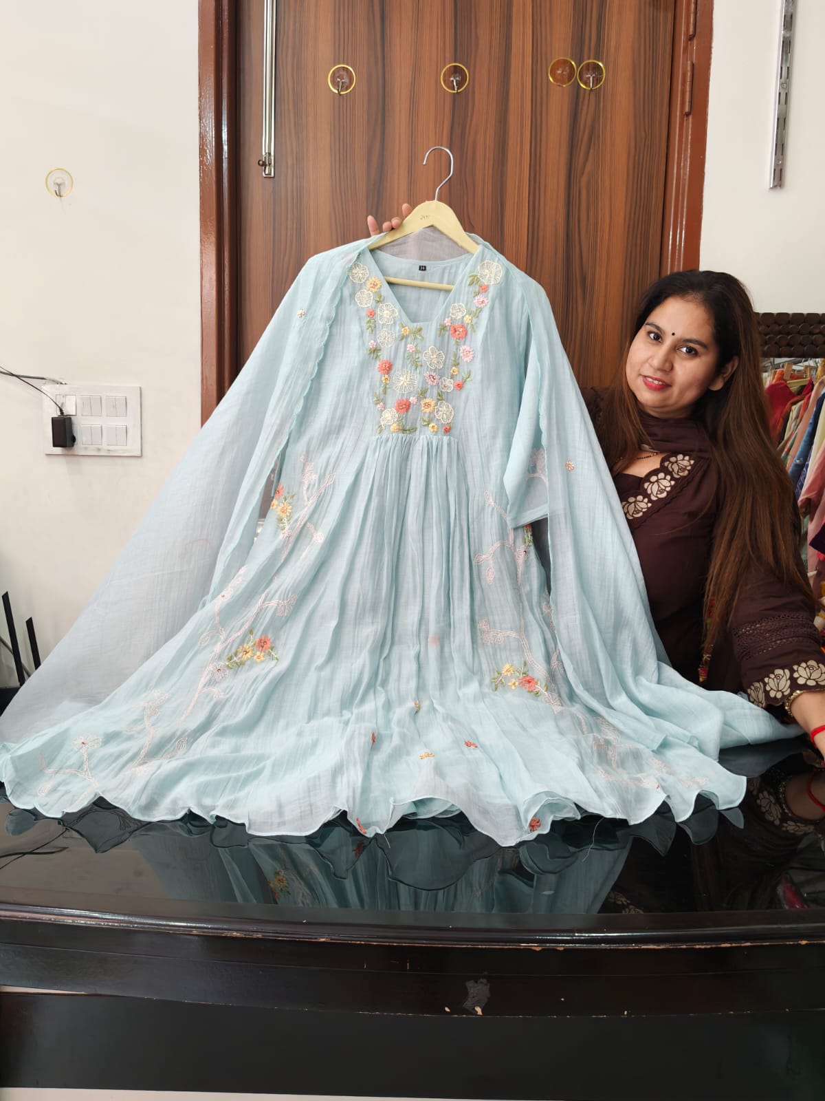 Inaaya mul chanderi suit set (INCP 031)