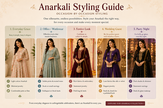 Anarkali Styling Guide