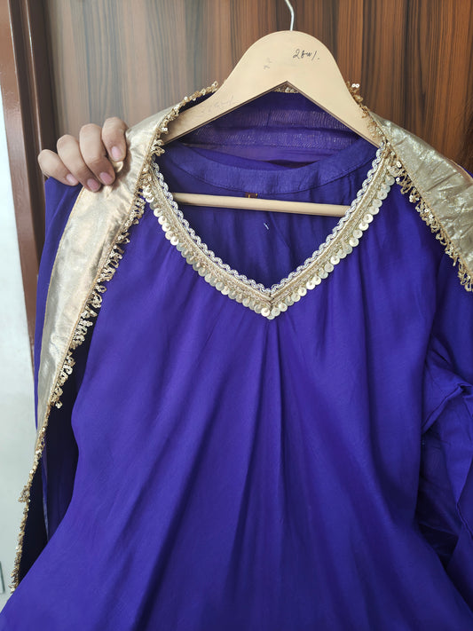 Inaaya mul chunderi suit set (INCP 073)