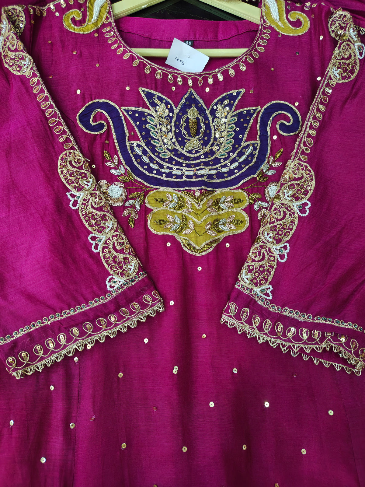 Inaaya pure mul chunderi suit set (INCP 087)