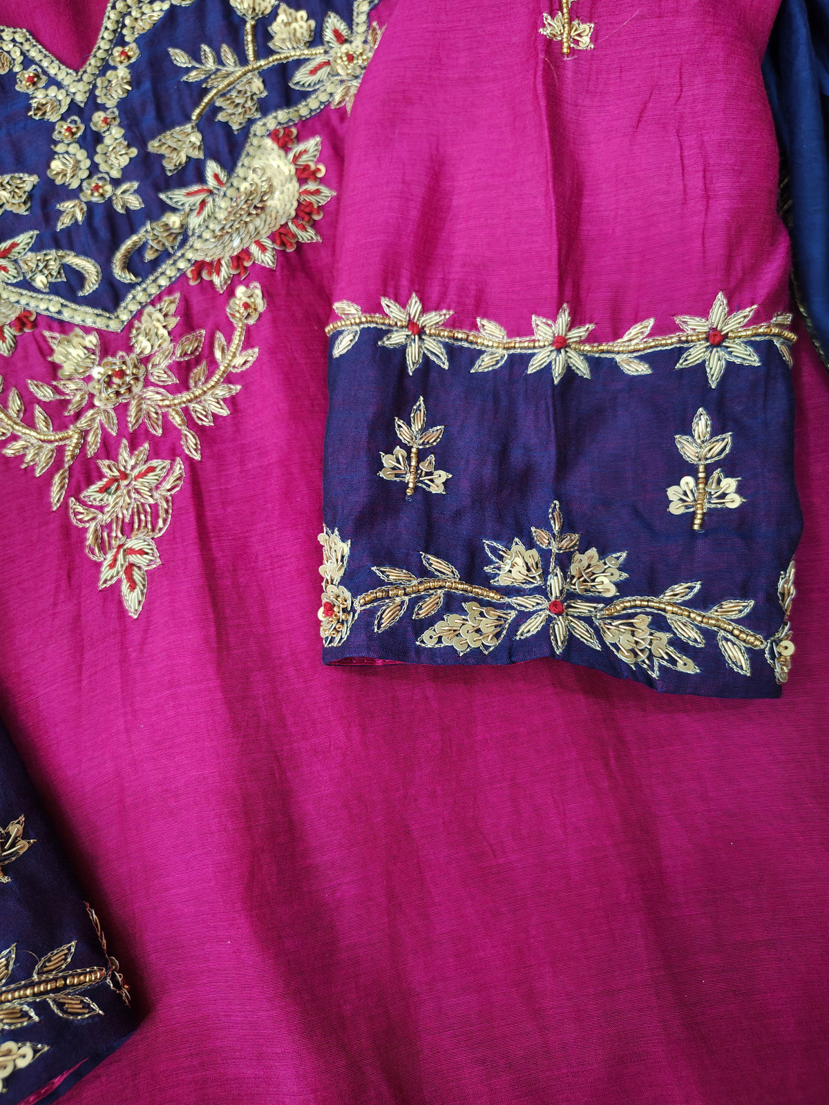 Inaaya pure mul chunderi suit set (INCP 085)