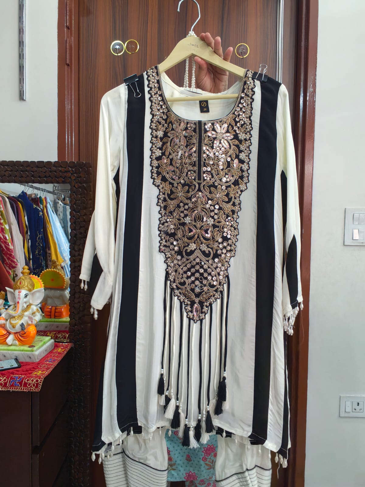 Inaaya Midnight Bloom Printed Suit
