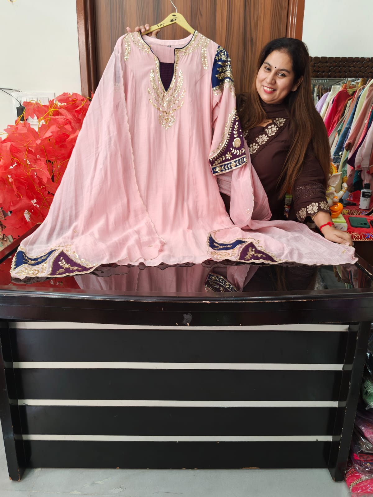 Inaaya mul chnaderi suit set (INCP 037)