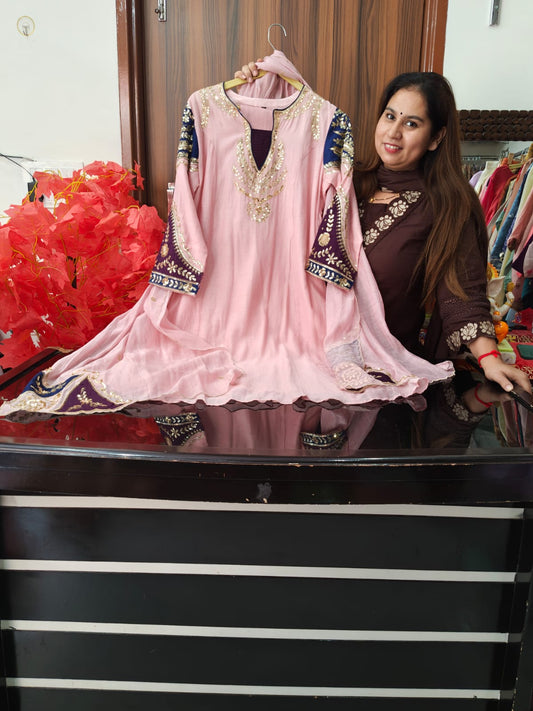 Inaaya mul chnaderi suit set (INCP 037)