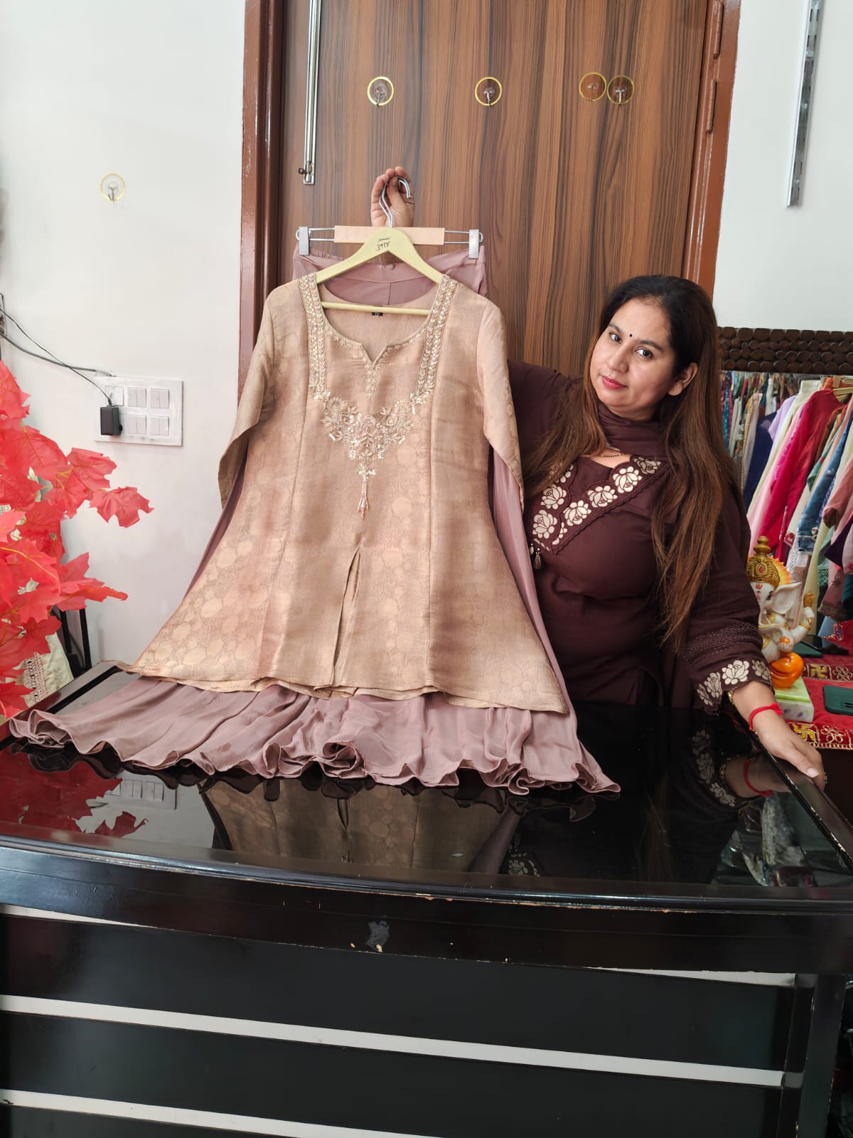 Inaaya party wear co-ord suit set (INCP 040)