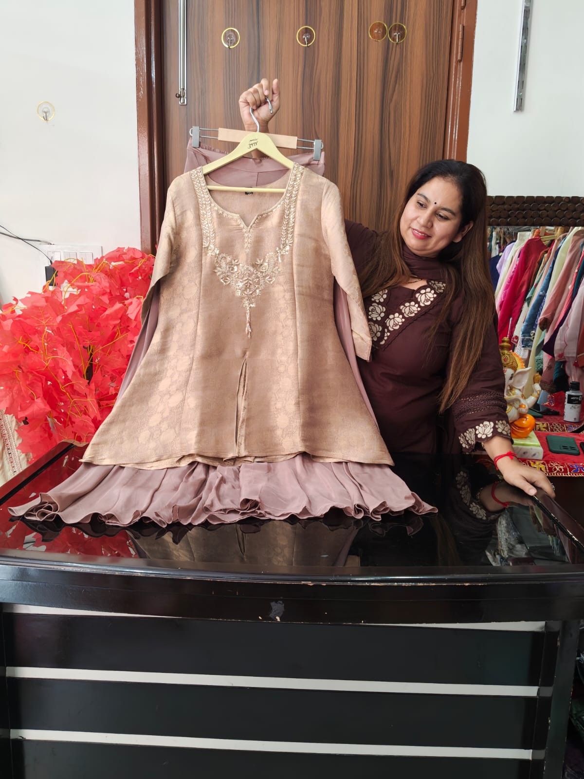 Inaaya party wear co-ord suit set (INCP 040)