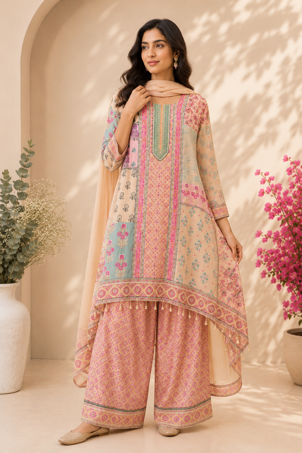 Chanderi Silk Suits
