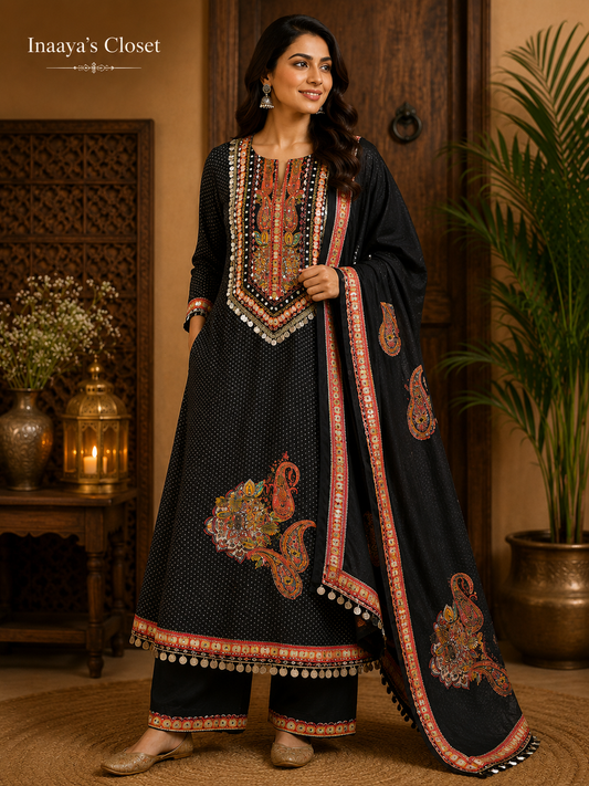 Heritage Paisley Printed Suit