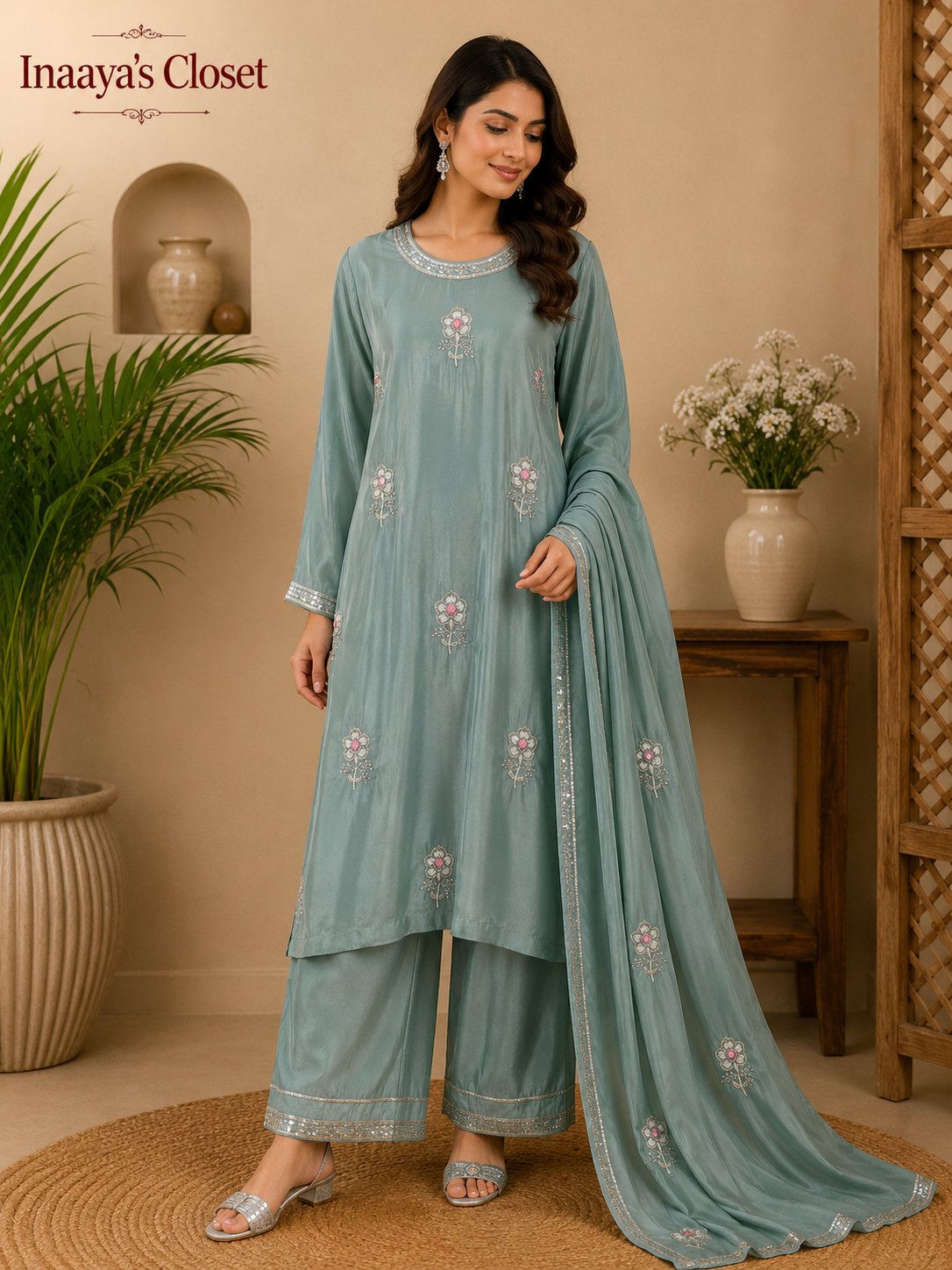 Embroidered Premium Suit Set