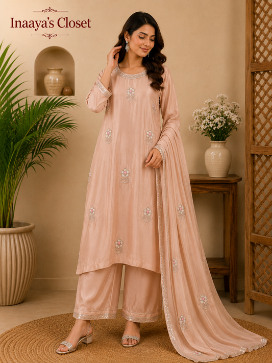 Embroidered Premium Suit Set